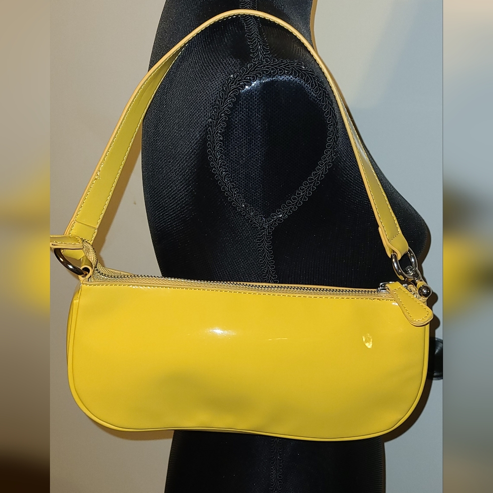 Urban Outfitters mini yellow shoulder bag